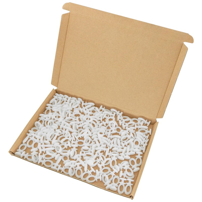 130 PCS Curtain Track Gliders Rollers – Silent Curtain Pulleys