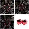 AuMoHall 19mm Car Wheel Hub Lugs Nuts Bolts Cover Protective