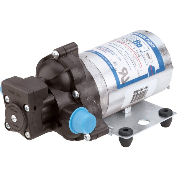 SHURflo Industrial Diaphragm Water Pump - 198 GPH, 1/2in. Port, Model Number 2088-594-154