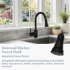 Universal Pull Down Spray Head 3 Modes for Kitchen Faucet,
