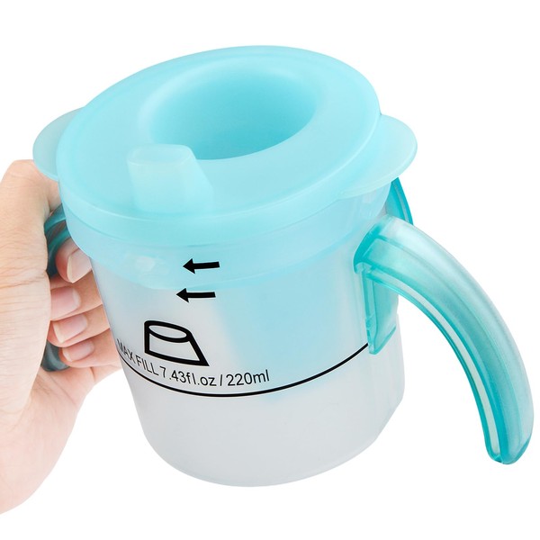 Ablefector Dysphagia Regulating Drinking Cup, Safe Adult Sippy Cup for