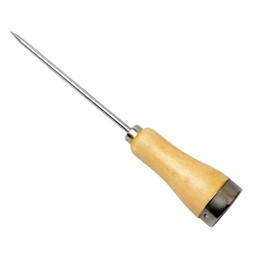Daycount® Vintage Stainless Steel Ice Pick Punch Kitchen Tool Wooden Handle Metal Cover/Wood Handle - Drink Hole Punch