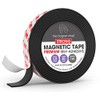 TMS Magnetic Tape for Crafts (Extra Strong 30mm Wide, 3.0mm