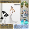 SYUNASYU White Cloth Backdrop for Photography 6.6 x 9.8 ft