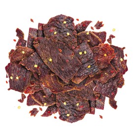 Perky Jerky Chimichurri Wagyu Beef Jerky, 8oz - Antibiotic Free - 12g Protein - Keto Paleo - 100% U.S. Sourced - Handcrafted, Tender Texture, Bold Flavor
