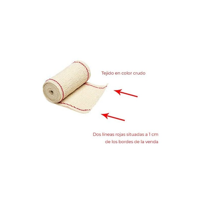 Sumedtec - Elastic crepe bandage without latex, dimensions 20 cm