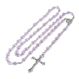 Joyful Harts - Handmade Birthstone Rosary Beads - Catholic Rosary for Women & Men - June Alexandrite