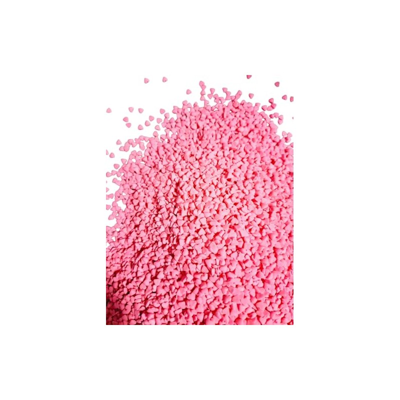 Sprinkles Confeti Comestible San Valentín, 100 gr, Corazones, Rosa, Rojo,