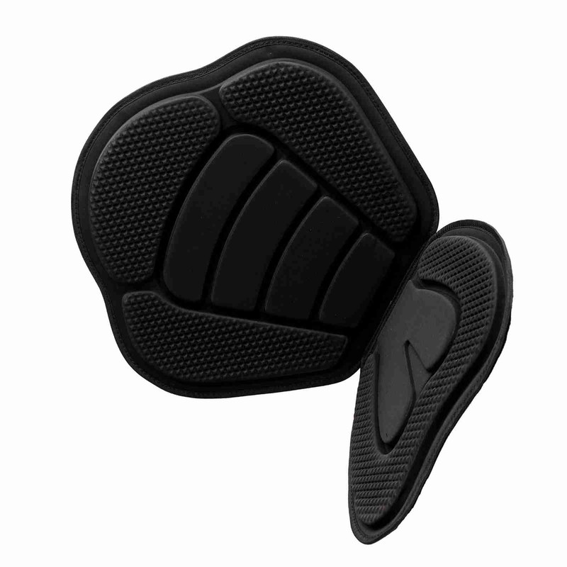 Padded Kayak Seat Cushion with Back Support and Adjustable Straps