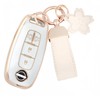 [Nacalikeey] Key Case Compatible with Nissan Dedicated Serena Snow Keychain