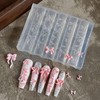 HYWWPFLAY Bows Silicone Nail Molds, 1PCS Bow Nail Charm Mold