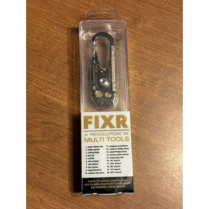 FIXR True utility 20 Tools In 1 Multi Tools Gold