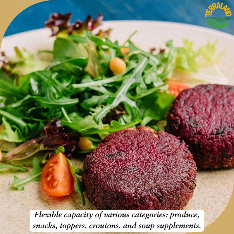 Terraland Beets Crispy Cubes-Original, Crispy & Crunch, Vegan, Idea for