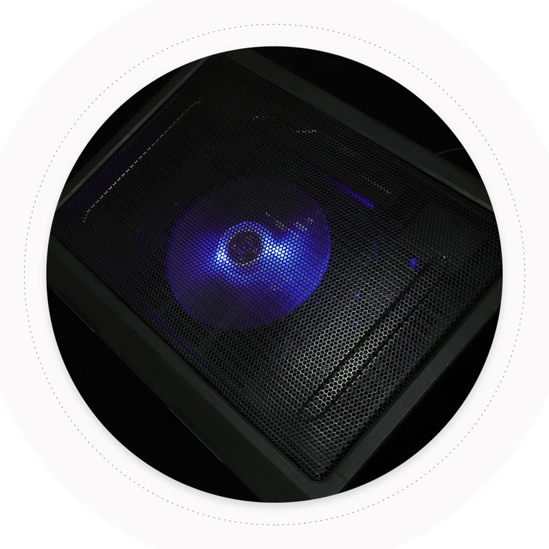 Operitacx Adjustable Laptop Stand Pad Laptop Cooling Fan Notebook Riser