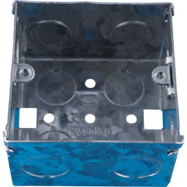 Eagle One Gang Zinc Metal Back Box 47mm