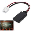 Car Bluetooth Module 12V AUX-IN Cable Wireless Audio Adapter Replacement