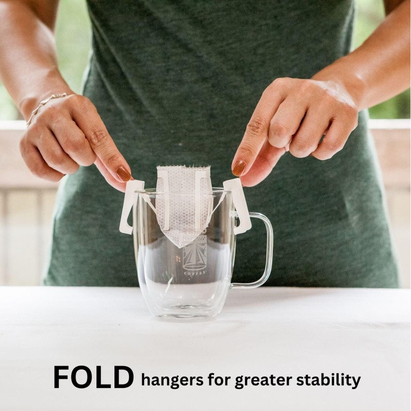 TRIBO COFFEE Single-Serve Portable Pour Over Drip Coffee - Discovery