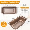 Spmarkt 2pack Loaf Pan, 10inch Banana Bread Pan, Non-Stick Banana