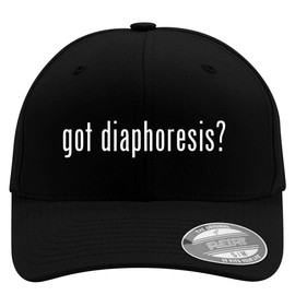 got Diaphoresis? - Flexfit Adult Men's Baseball Cap Hat, Black, Large/X-Large