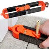 Profile Scribing Tool Contour Gauge with Lock Adjustable Locking Precise