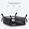 Wheelchair Underneath Bag 600D Oxford Cloth Movable Under Seat Basket