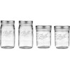 Ball Mason Wide Mouth Jars with Lids and Bands, Set