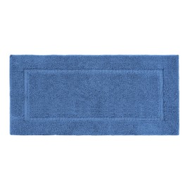 LANE LINEN Bath Runner & Mat 24" x 47", Soft Absorbent Non-Slip Microfiber Bath Rug - Cornflower