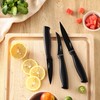 Marco Almond® Kitchen Knife Set with Block and Sharpener MA23,