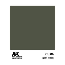 AK Interactive Real Colors NATO Green 17 ml.