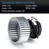 Adviace 3-21-33647 Distribution Blower for Harman Accentra 52i, P43, P61,