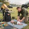 MIRACOL Outdoor Military Diaper Backpack: Dad-Approved Baby Bag with Insulated