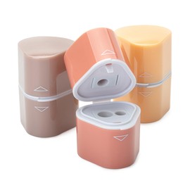 Mr. Pen- Pencil Sharpener for Colored Pencils, 3 Pack, 3 Hole, Pencil Sharpeners Manual