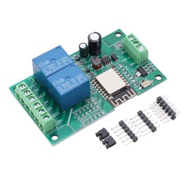 Wi Fi Relay Module DualChannel PCB DC 880V for ESP8266 Secondary Development Learning