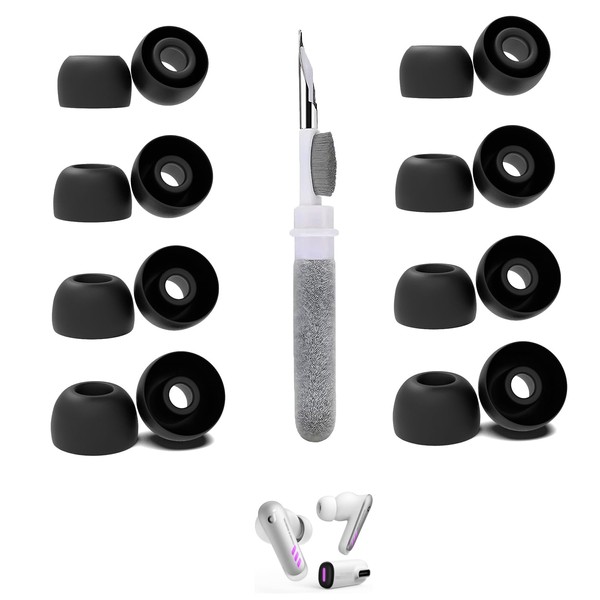 Vykyntow 8 Pairs Replacement Ear Tips Compatible with Soundcore VR