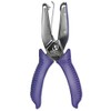 McGill 53200 1/16-Inch Round Hand Punch with 2-Inch Reach, Purple,