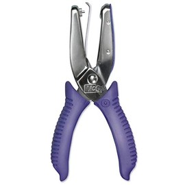 McGill 53200 1/16-Inch Round Hand Punch with 2-Inch Reach, Purple, 0.75 H x 6.5 L x 3.25 W
