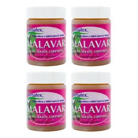 Pack 4 Pomadas De Malavar Frasco De 40g C/u Mentol