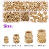 Gueenky 320 Pieces Threaded Insert 3D Printing Brass, M2 M3