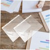 Gadpiparty 100 Pcs A4 Sheet Protectors Waterproof Plastic Page Protectors