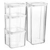 Argon Tableware Food Storage Container - White - Pack of
