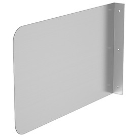 ACE Equipment SP-S1812 Stainless Steel Wall Mount Splash Guard for Commercial Restaurant Hand Sink and Compartment Prep Sink, ETL Certified (20" W x 12" H)