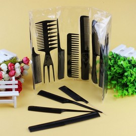 10-Piece Hair Comb Set with Tail Comb Barber Comb 3ea