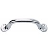 Hollow Handles Nickel-Plated Iron 165 mm