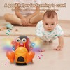 Warmiehomy Crawling Toys Snail Baby Toys Electric Interactive Sensory Toys