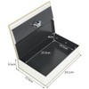 Jssmst Dictionary Safe Hidden Safe Book-type Safe Key Lock Type