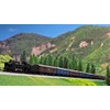 KATO N Gauge Old-Style Passenger Car 4-Car Set (Brown) 10-034