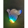 Mickey Mouse Aloha Shaka Holographic Rainbow Shiny Sticker -- Waterproof!