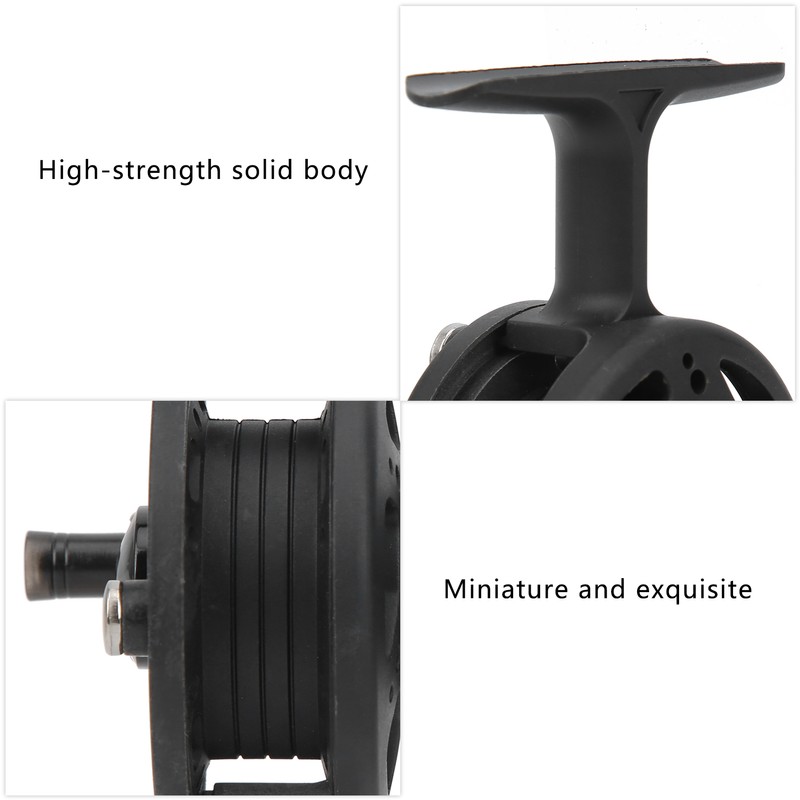 Fish Reel Front Wheel Metal for IceFishing Fly Fishing Right
