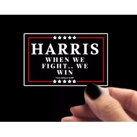 ANTI TRUMP Kamala Harris 2024 Vinyl Sticker Car Bumper Vinyl Decal