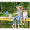 Amacoam Head Umbrella Hat Colourful Head Umbrella Foldable Parasol Hat